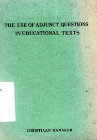 The Use Of Adjunct Questions In Educational Texts