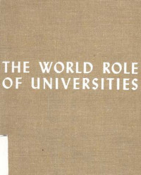 The World Role Of Universities