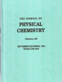 The Journal of Physical Chemistry Volume 68