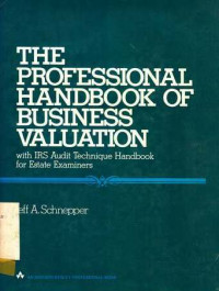 The Professional Handbook Of Business Valuation