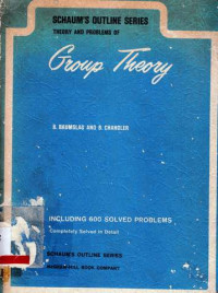 Theory And Problems Of Group Theory