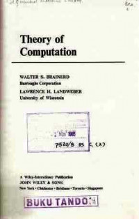 Theory Of Computation