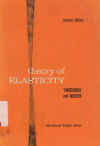 Theory Of Elasticity