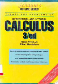 Theory and problems of differential and integral calculus