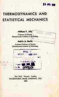 Thermodynamics and Statistical mechanics