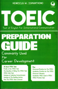 Toeic Preparation Guide: Commonly Used for Career Development