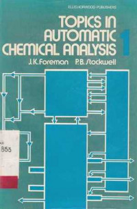 Topics In Automatic Chemical Analysis 1