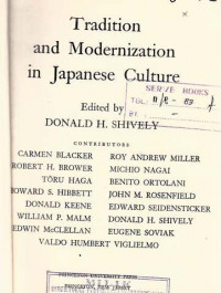 Tradition And Modernization In Japanese Culture