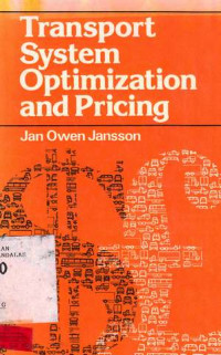 Transport System Optimization And Pricing