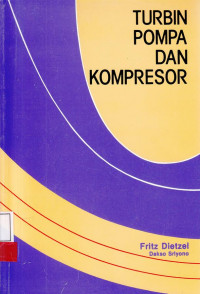 Turbin, Pompa dan Kompresor / Fritz Dietzel