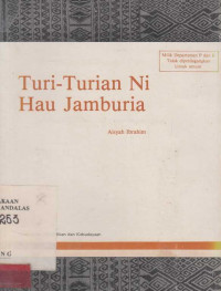 Turi-Turian Ni Hau Jamburia