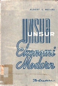 Unsur-Unsur Ekonomi Modern