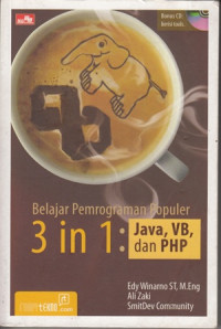 Belajar Pemrograman Populer 3 in 1: Java VB dan PHP