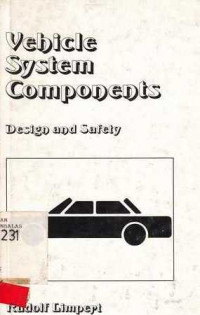 Vehicle system components : design and safety