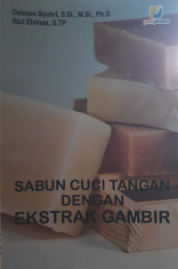 Sabun Cuci Tangan Dengan Ekstrak Gambir