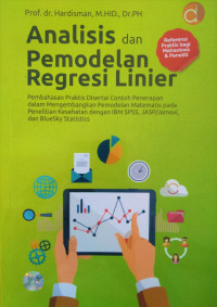 Analisis dan Pemodelan Regresi Linier