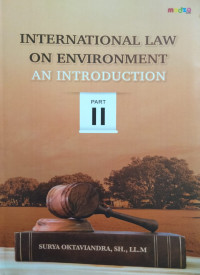 International Law On Environment An Introduction