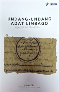 Undang Undang Adat Limbago Pengantar dan Transliterasi