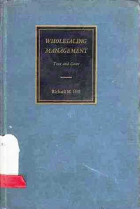 Wholesaling Management text and cases