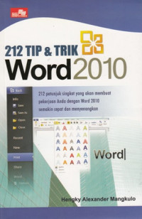 212 Tip Dan Trik Word 2010