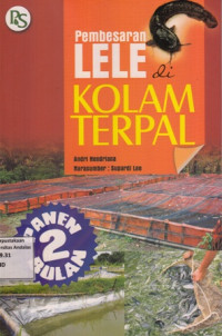 Pembesaran Lele Kolam Terpal