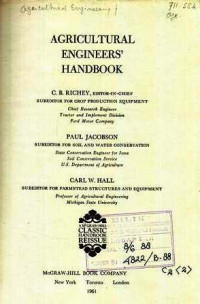 Agricultural Engineers' Handbook