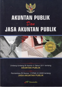 Akuntansi Publik Dan Jasa Akuntansi Publik