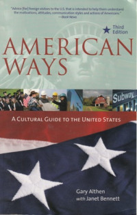 American Ways : A Cultural Guide to the United States