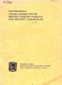 Studi Perbandingan Antara Konsep Politik Menurut Doktrin Nasional dan Menurut Ajaran Islam