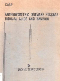 Anthropometric Software Package Tutorial Guide and Handbook