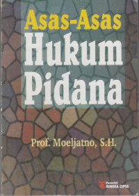 Asas-Asas Hukum Pidana