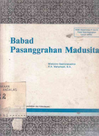 Babad Pasanggrahan Madusita