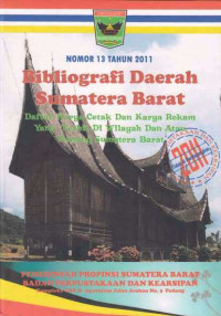 Bibliografi Daerah Sumatera Barat