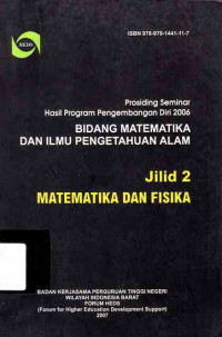 Bidang Matematika dan Ilmu Pengetahuan Alam Matematika dan Fisika Jilid 2