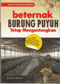 Beternak Burung Puyuh Tetap Menguntungkan