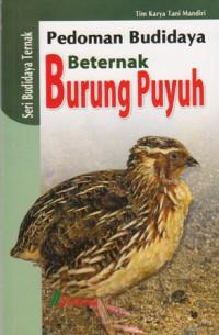 Pedoman Budidaya Beternak Burung Puyuh