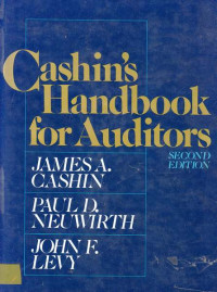 Cashin's Handbook for Auditors