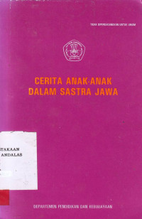 Cerita Anak-anak dalam sastra Jawa