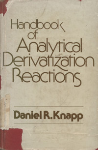 Handbook of Analytical Derivatization Reactions