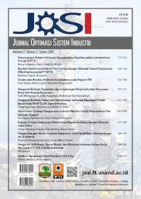 Jurnal Optimasi Sistem Industri : Vol 17, No 2 (2018)