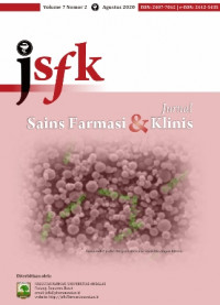 Jurnal Sains Farmasi dan Klinis Unand : Vol 7, No 2 (2020)