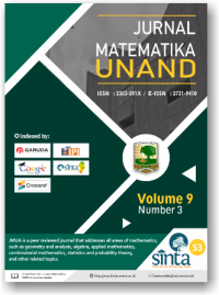 Jurnal Matematika Unand : Vol 9, No 3 (2020)