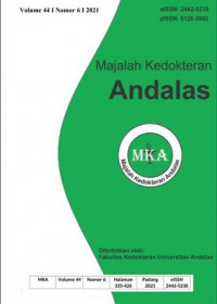 Jurnal Majalah Kedokteran Andalas : Vol 44, No 6 (2021)