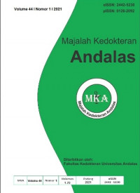 Jurnal Majalah Kedokteran Andalas : Vol 44, No 1 (2021)