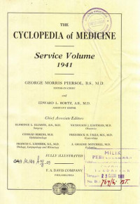 The Cyclopedia of Medicine Service Volume 1941