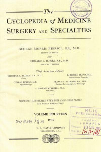 The Cyclopedia of Medicine Surgery and Specialties Volume 14th