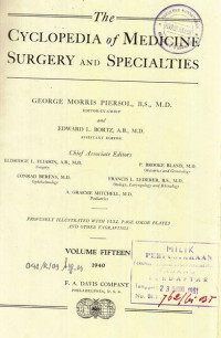 The Cyclopedia of Medicine Surgery and Specialties Volume 15th