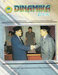 Dinamika Sosial Nomor SII/430/SK/Dirjen/PPG/SII/78 Th.XXV No.74 Semester II Februari 2000