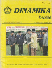 Dinamika Sosial No. 69 Th. XXIV Agustus 1997