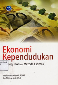 Ekonomi Kependudukan Konsep : Teori dan metode Estimasi